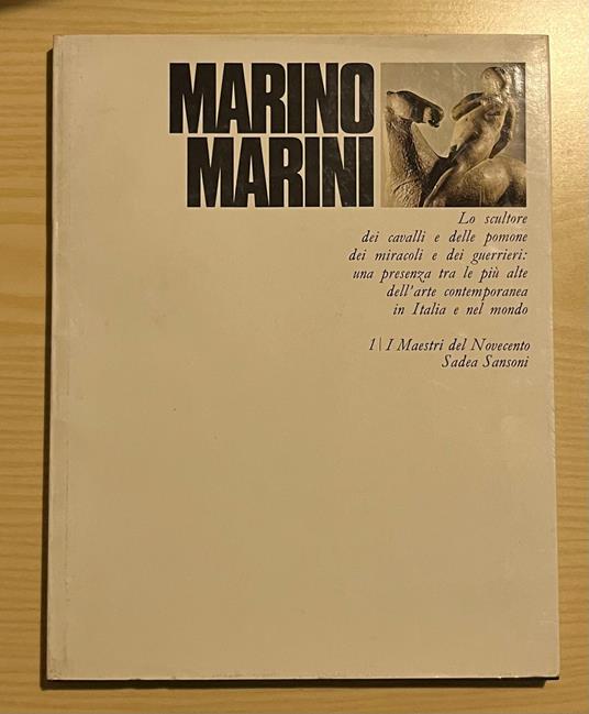 Marino Marini - Alberto Busignani - copertina