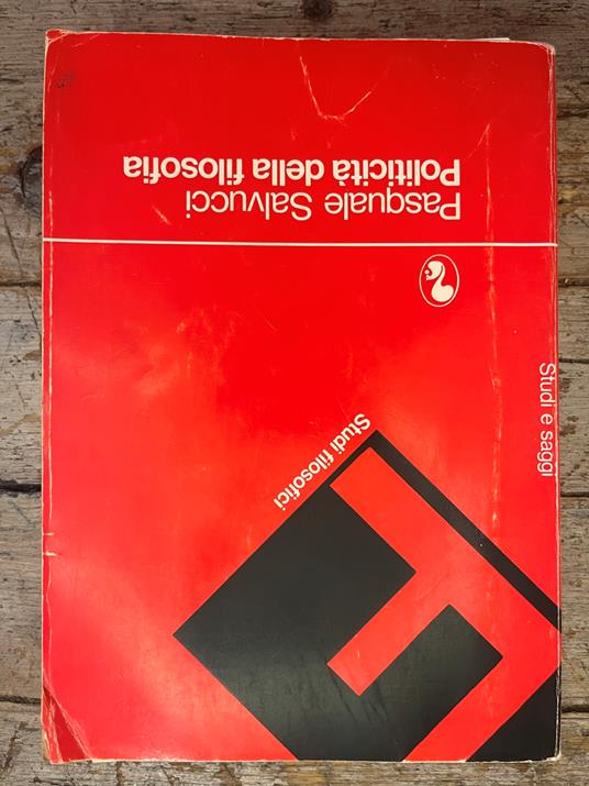 Politicità della filosofia. Saggi e conferenze - Pasquale Salvucci - copertina