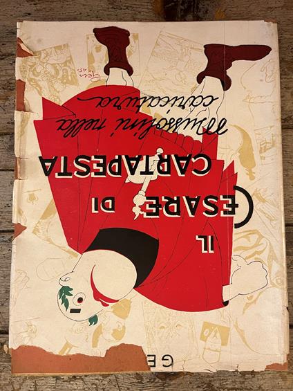 Il Cesare di cartapesta. Mussolini nella caricatura - Gec - copertina