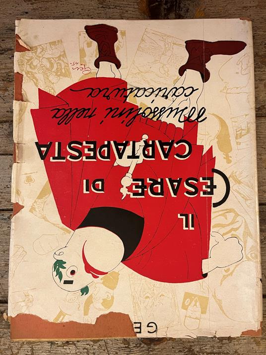 Il Cesare di cartapesta. Mussolini nella caricatura - Gec - copertina