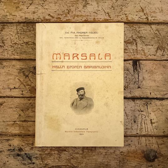 Marsala nella epopea garibaldina - copertina