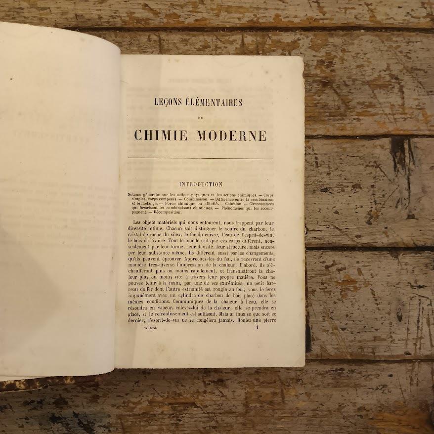 Lecons élémentaires de chimie moderne