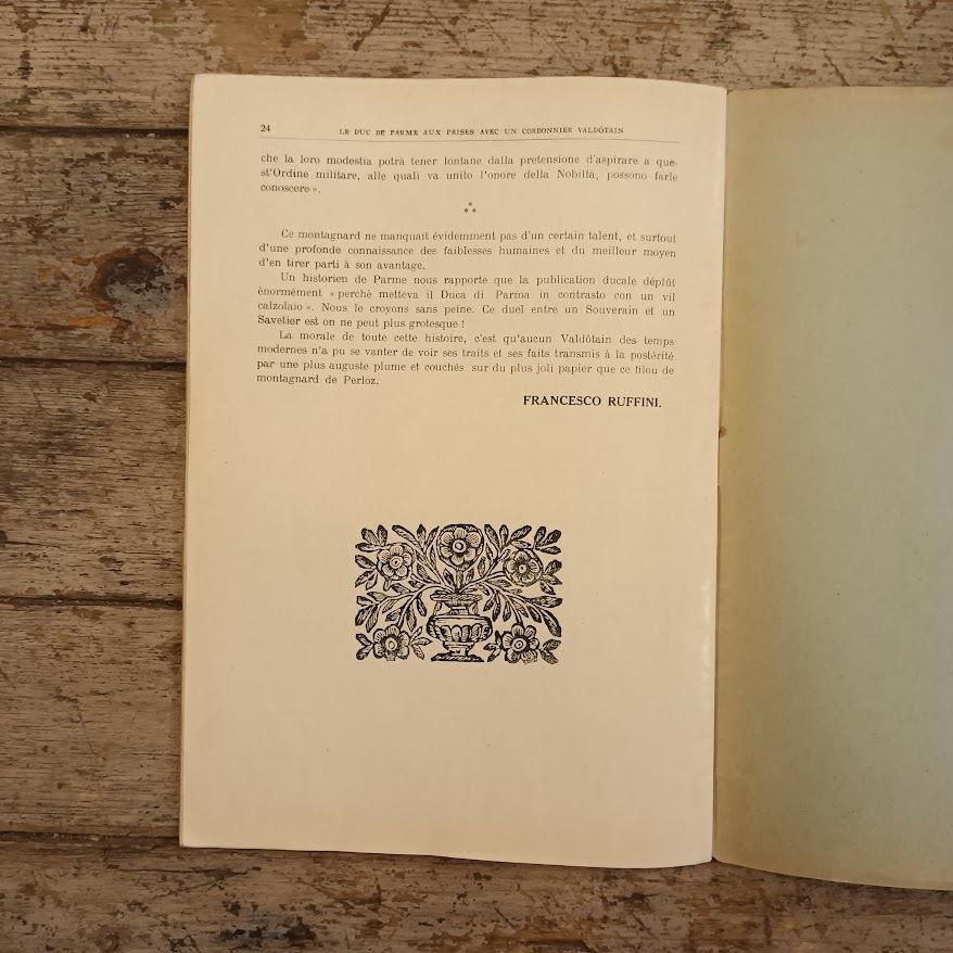 Le sérénissime duc de Parme