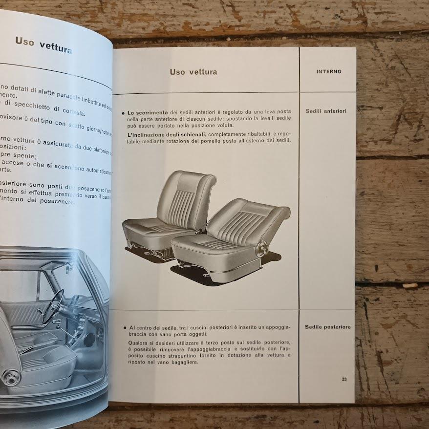 Alfa Romeo 1750 Berlina. Uso e manutenzione