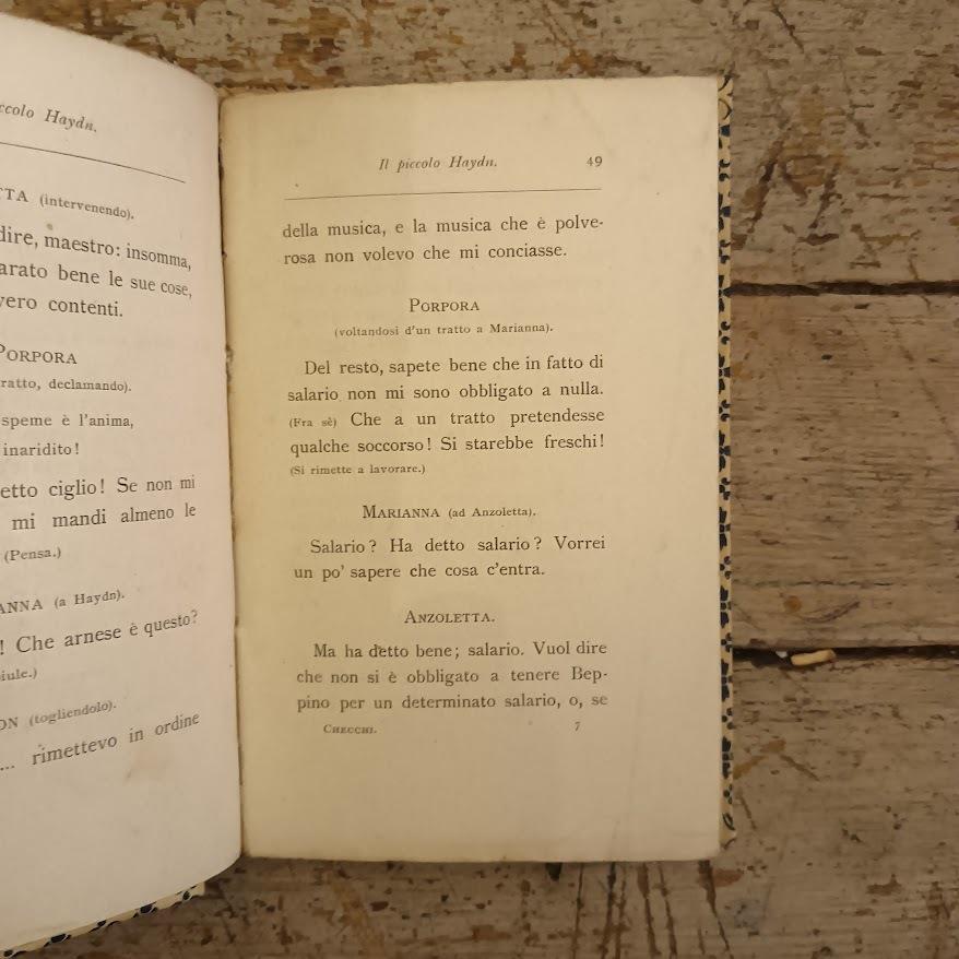 Teatro di società. Il piccolo Haydn. Mozart fanciullo