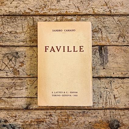 Faville - Sandro Camasio - copertina