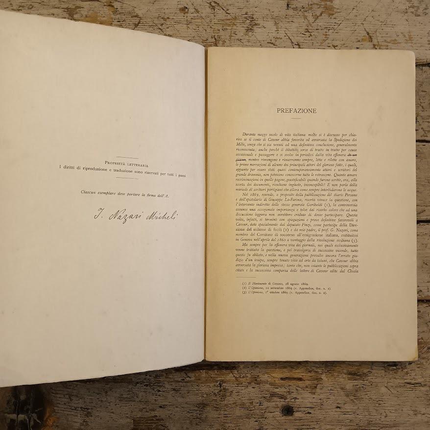 Cavour e Garibaldi nel 1860. Cronistoria documentata