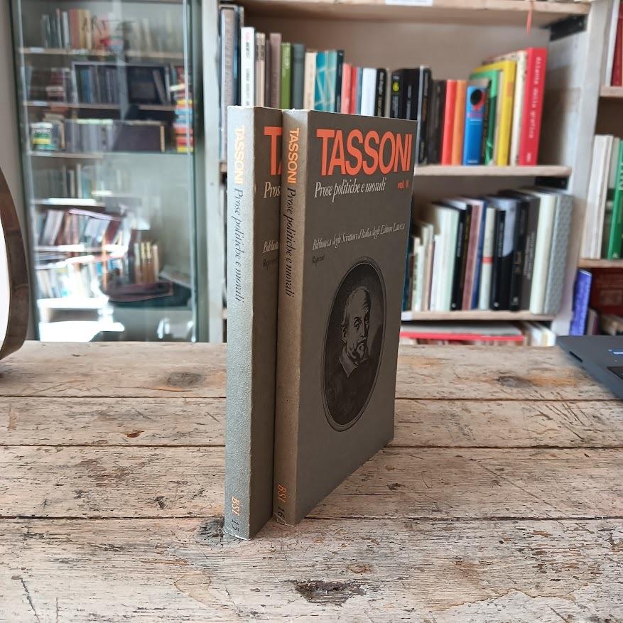 Tassoni Prose politiche e morali Vol. I & II