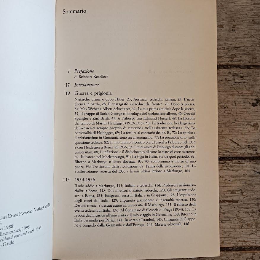 La mia vita in Germania prima e dopo il 1933