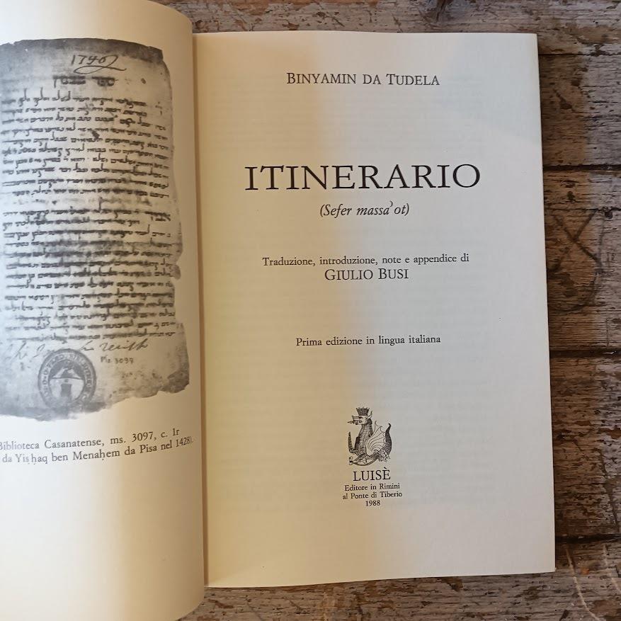 Itinerario (Sefer massa' ot)