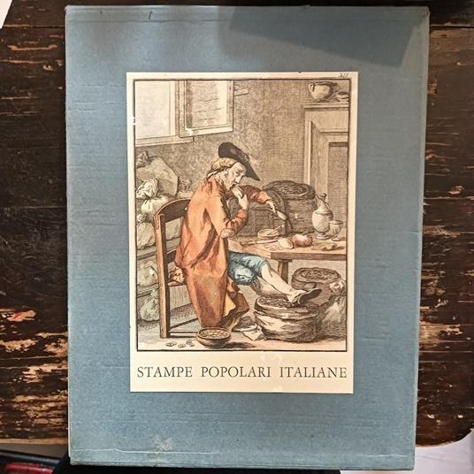 Stampe popolari italiane dal XV al XX seolo - Paolo Toschi - copertina