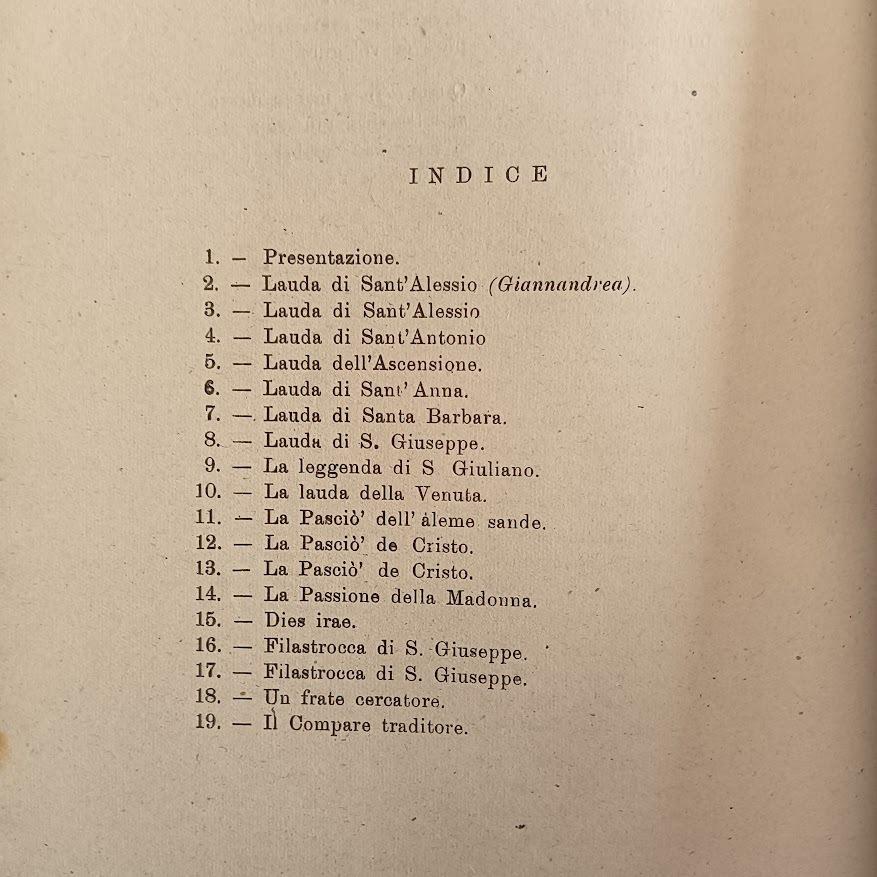 Raccolta di Laudi e canzoni sacre popolari marchigiane