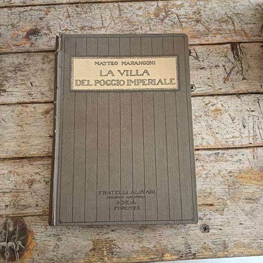 La villa del Poggio Imperiale - Matteo Marangoni - copertina