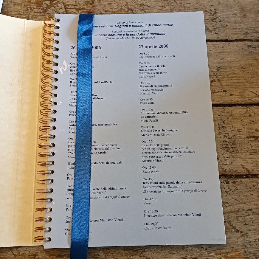 Il bene comune e la condotta individuale. Secondo seminario di studio, Civitanova Marche, 26-27 aprile 2006