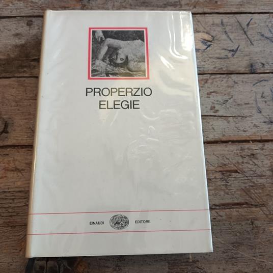 Elegie - Sesto Properzio - copertina