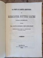 La pietà e carità cristiana di Marianna Fittili Lauri Patrizia Settempedana