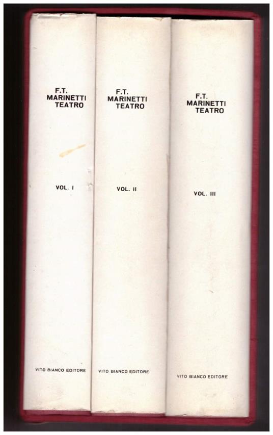 Teatro - Filippo T. Marinetti - copertina