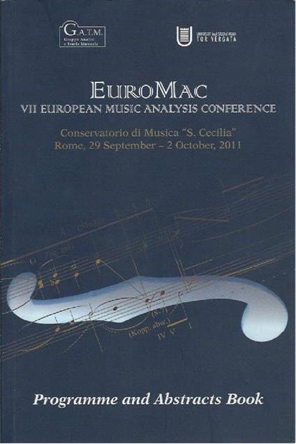EUROMAC - VII european music analysis conference - copertina