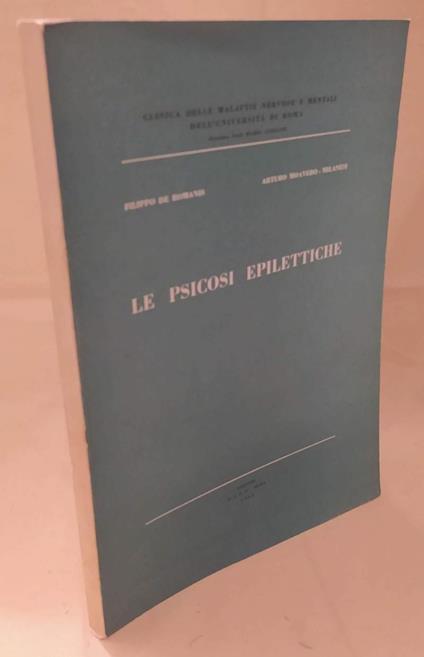 Le Psicosi Epilettiche (1965) - copertina