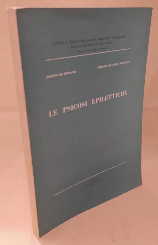 Le Psicosi Epilettiche (1965) - copertina