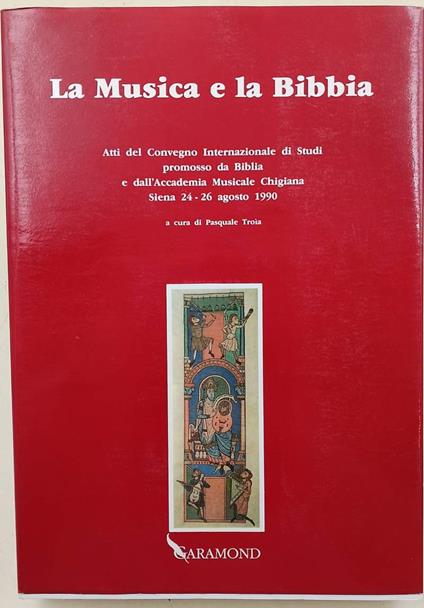 La Musica E La Bibbia(1992) - copertina