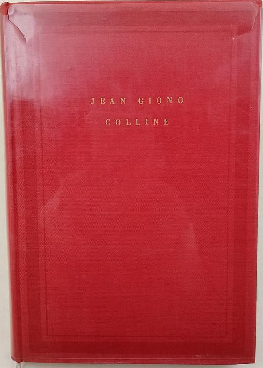 Colline - Jean Giono - copertina