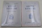 Studi Romani-Rivista trimestrale dell'Istituto di Studi Romani-Anno XV-2 voll. 1967