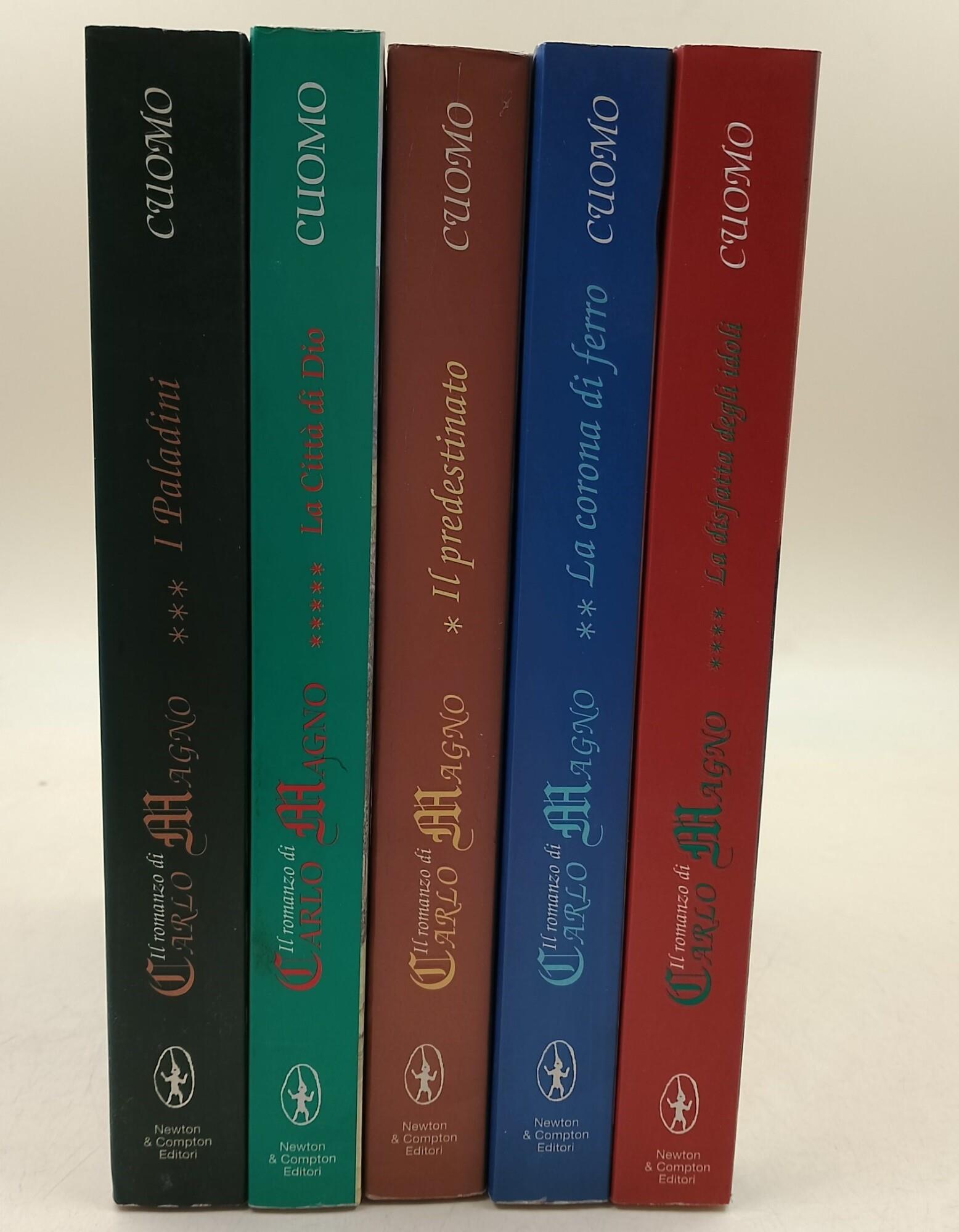 Il romanzo di Carlo Magno- 5 voll