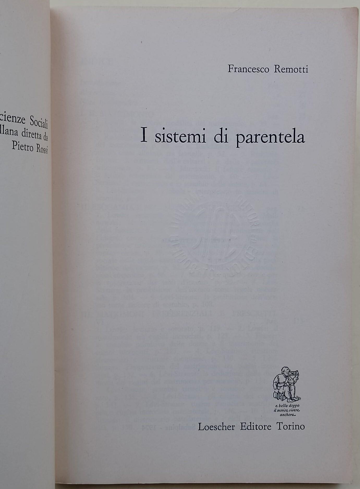 I sistemi di parentela