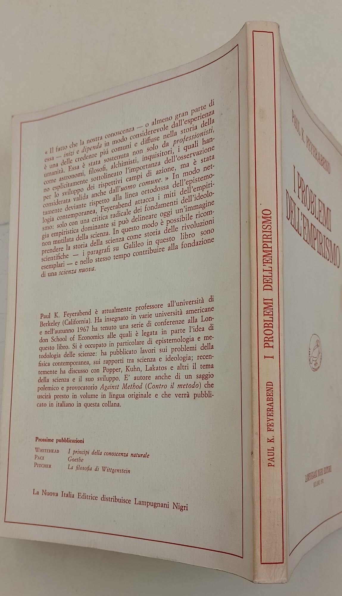 I problemi dell'empirismo