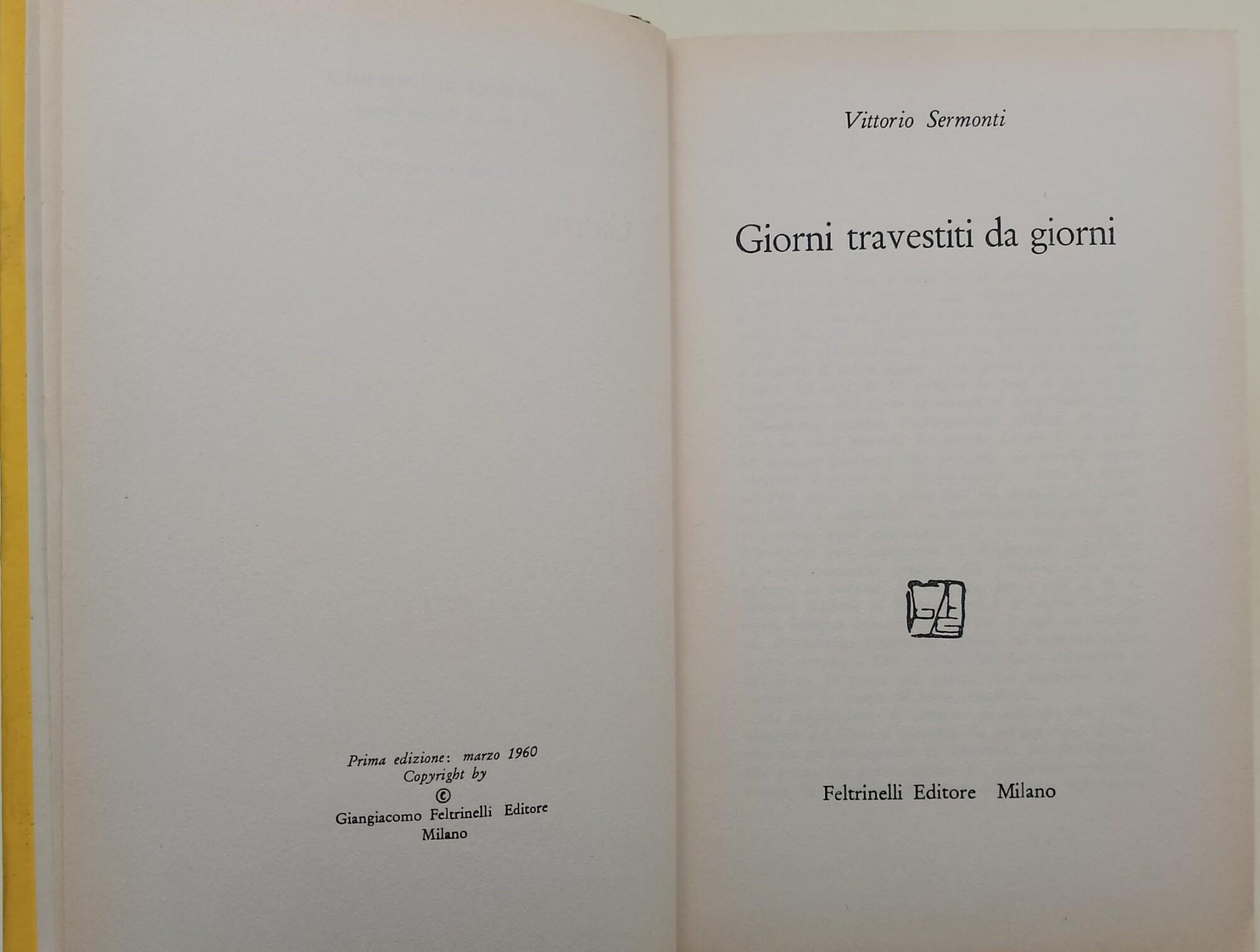 Giorni travestiti da giorni