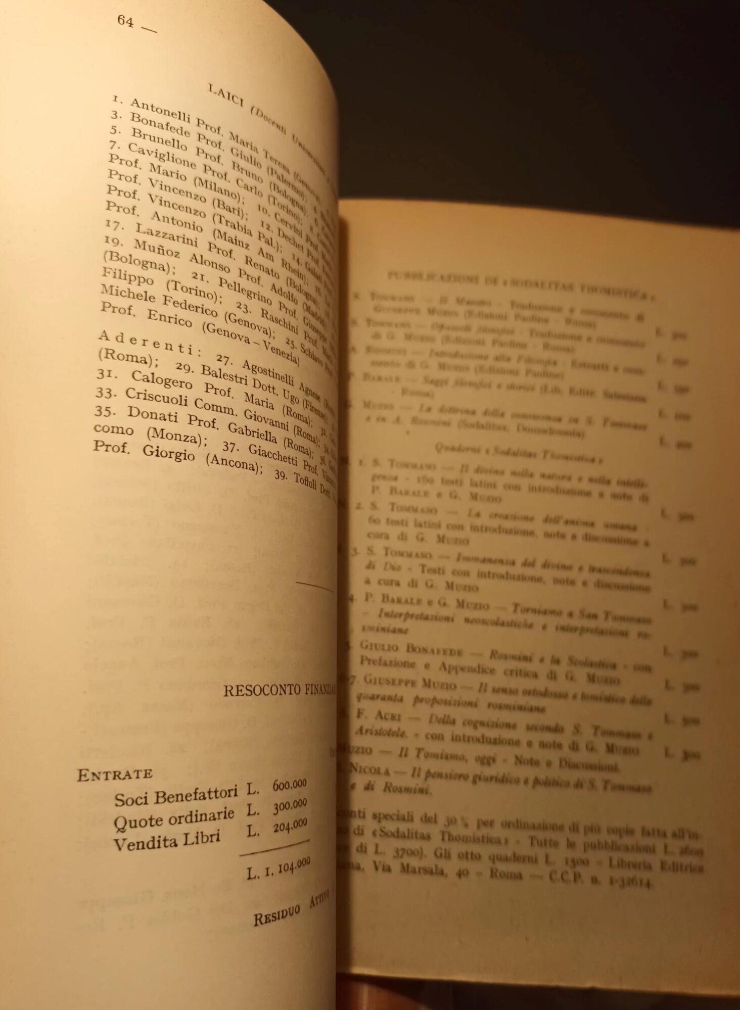 Della cognizione secondo S.Tommaso e Aristotele