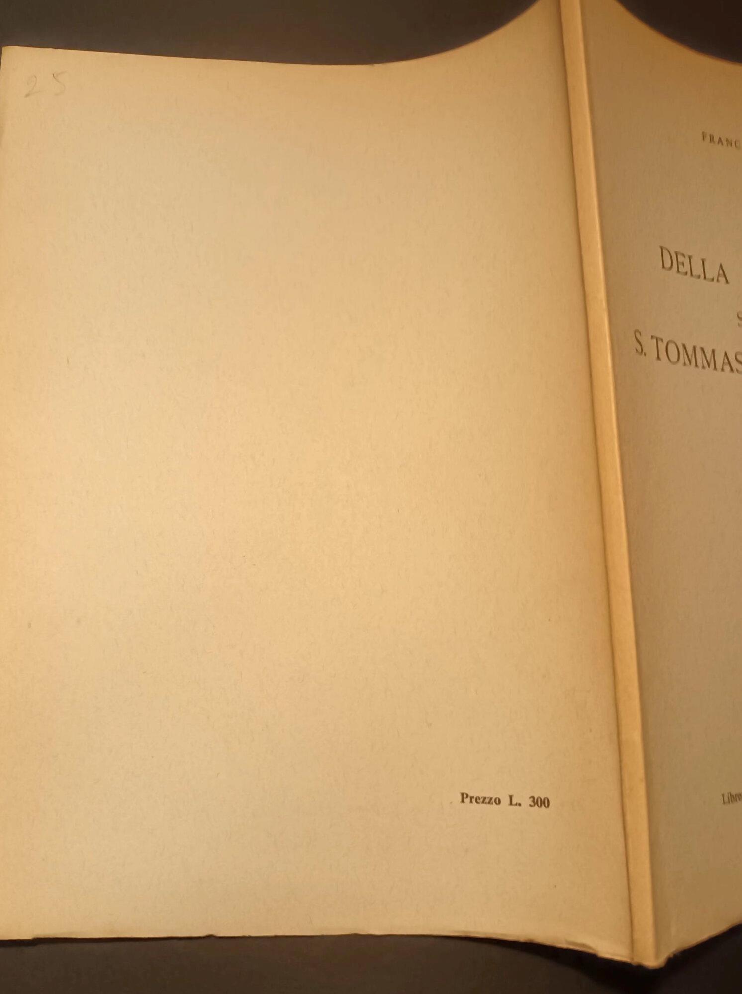 Della cognizione secondo S.Tommaso e Aristotele