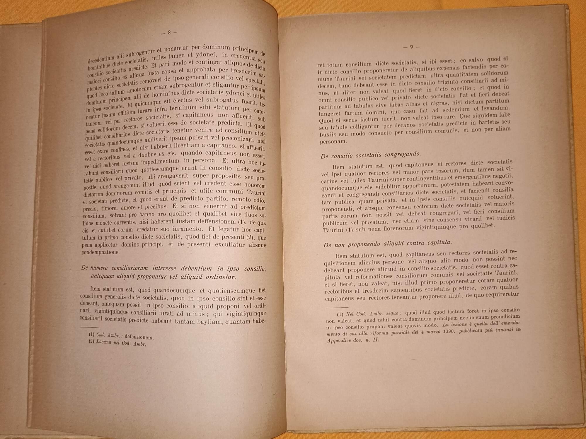 Gli Statuti della Società di S. Giovanni Battista di Torino del 12 novembre 1389
