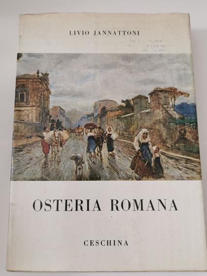 Osteria Romana - Livio Jannattoni - copertina