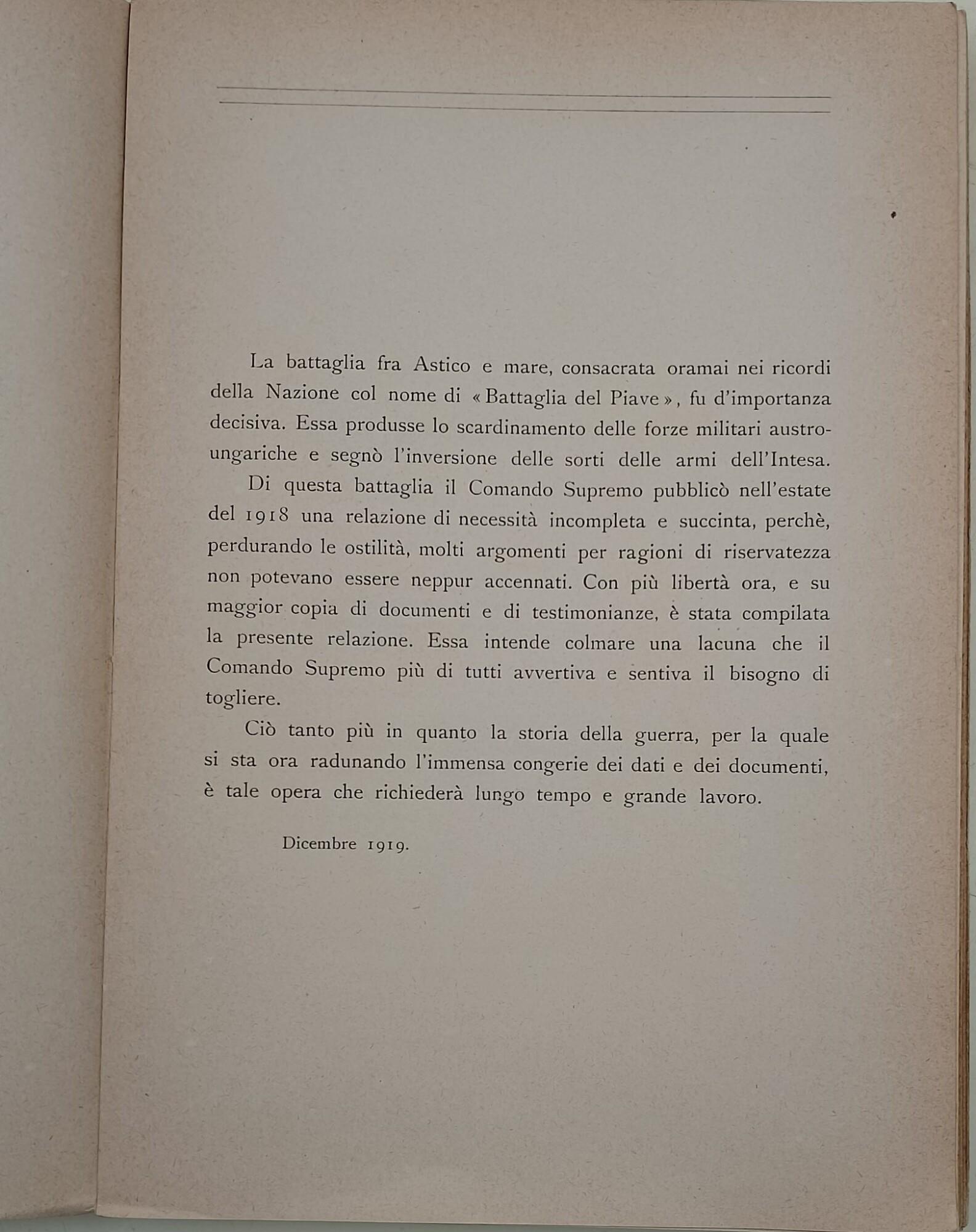 La battaglia del Piave(15-23 giugno 1918)