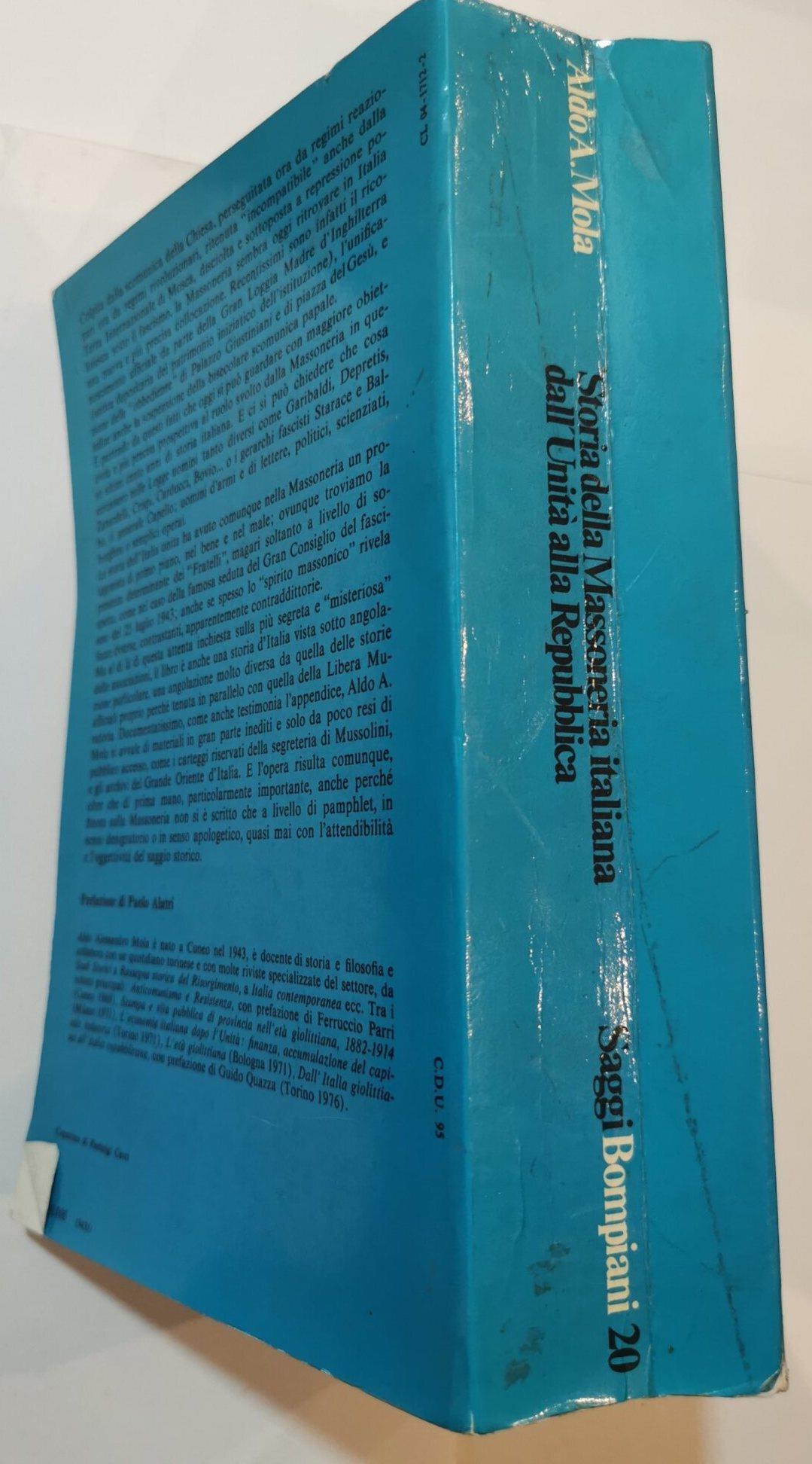 Storia della Massoneria italiana dall'Unità della Repubblica