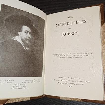 The masterpieces of Rubens - copertina