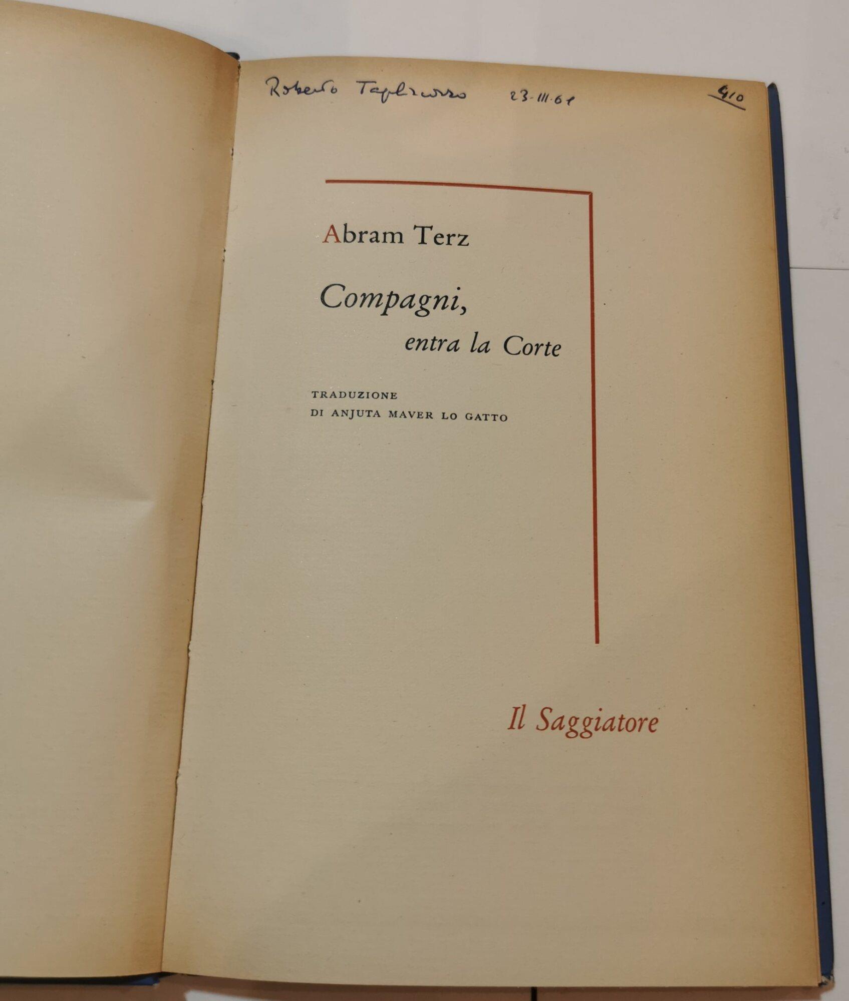 Invito alla Lettura