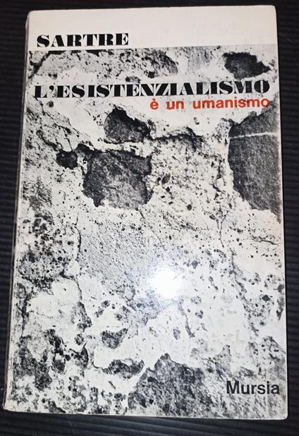 L' esistenzialismo è umanismo - Jean-Paul Sartre - copertina
