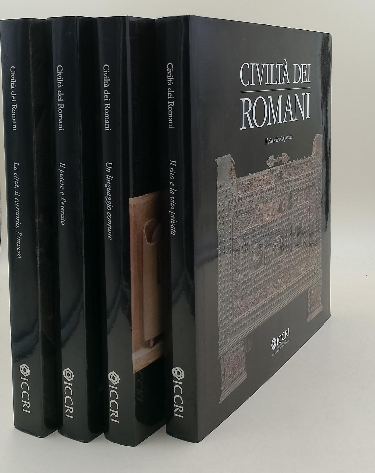 Civiltà dei romani-4 voll