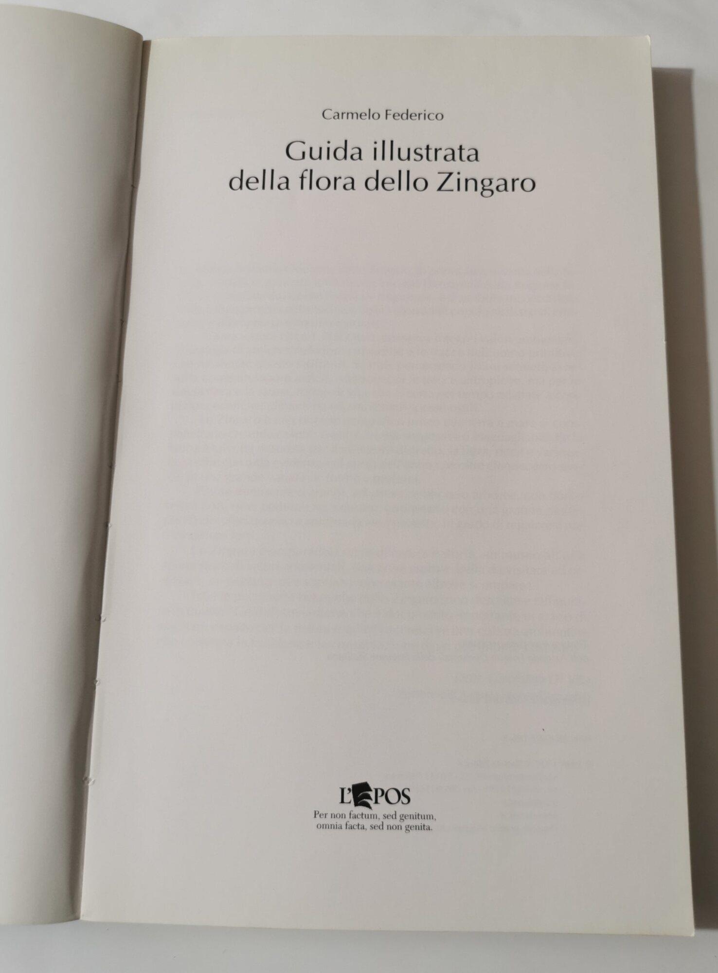 Guida illustrata della flora dello Zingaro