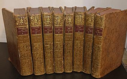 Histoire de Gil Blas de Santillane, Les aventures de M. Robert Chevalier dit De Beauchene, Historire de Guzman D'Alfarache, Le Bachelier de Salamanque, Nouvelle traduction de Roland - 8 voll - Le Sage - copertina
