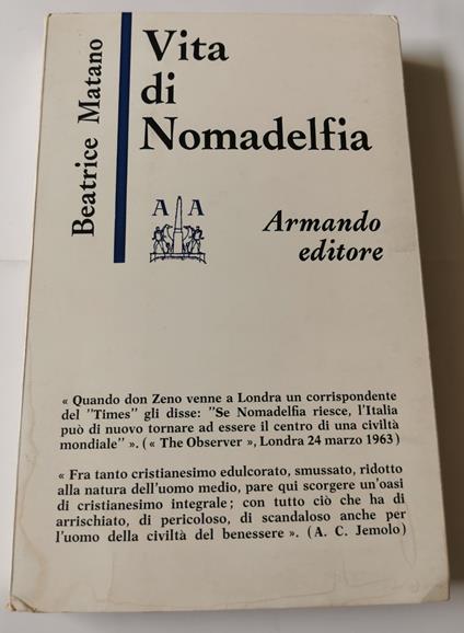 Vita di Nomadelfia - Beatrice Matano - copertina