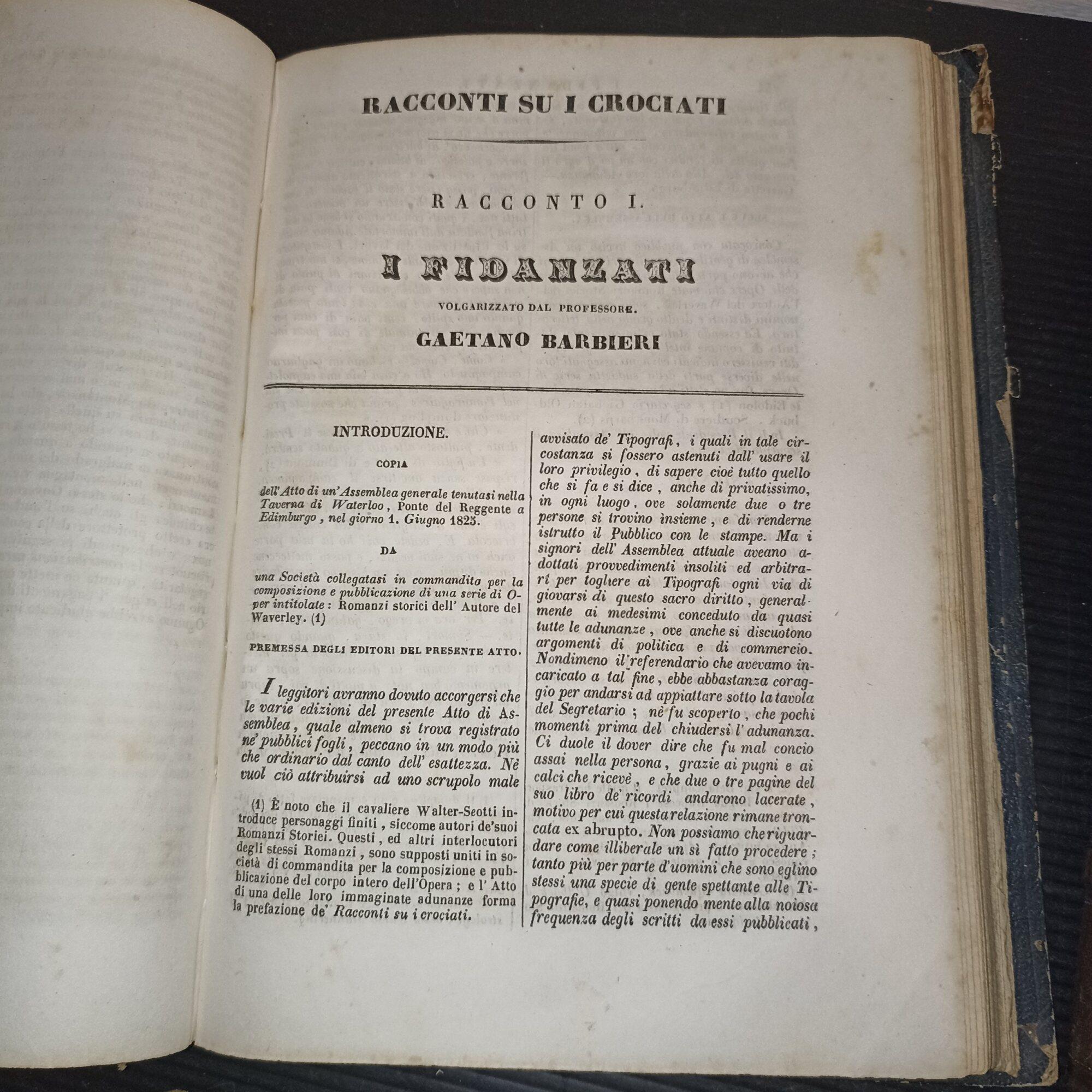 Collezione completa dei romanzi storici di Walter Scott - 4 tomi