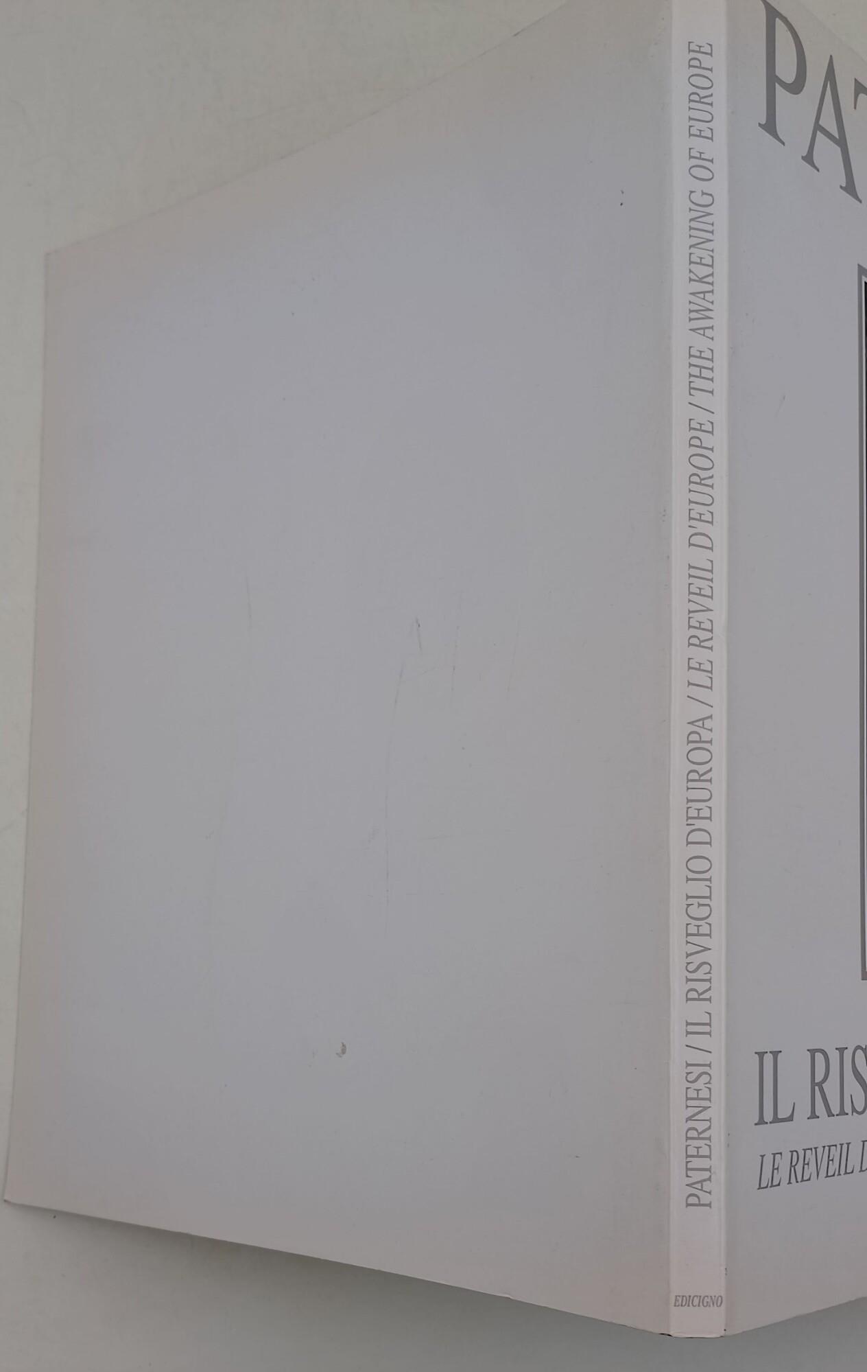 Alessio Paternesi- Il risveglio d'Europa-Le reveil d'Europe/The awakening of Europe