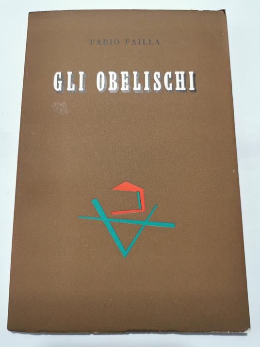 Gli Obelischi - Fabio Failla - copertina