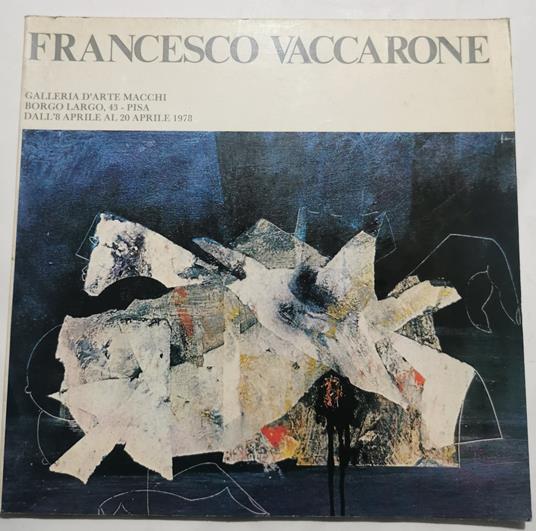 Francesco Vaccarone - copertina