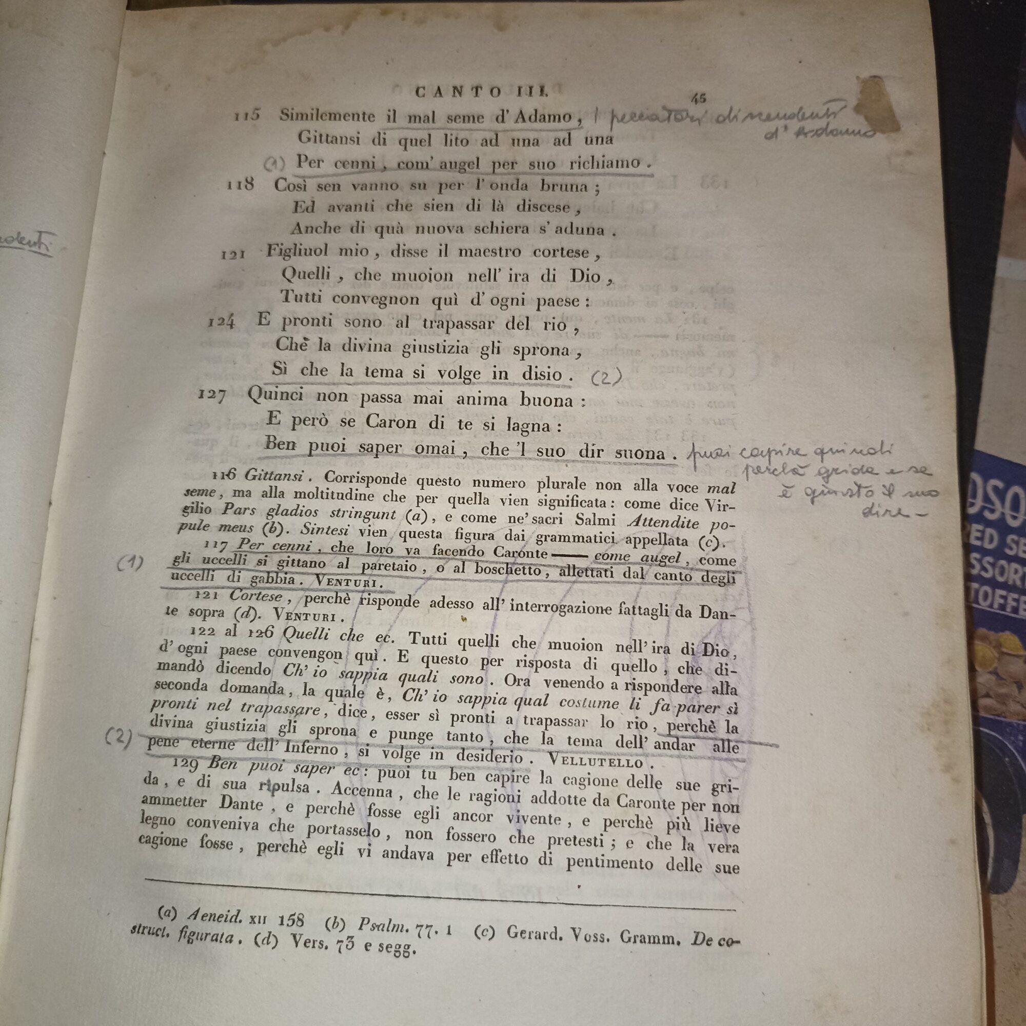 La Divina Commedia di Dante Alighieri corretta spiegata e difesa dal p. Baldassarre Lombardi M.C...3 tomi