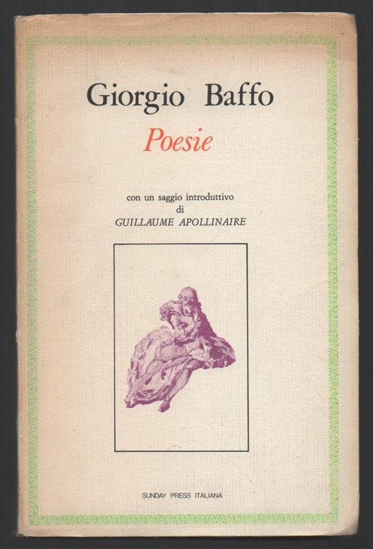 POESIE (s.d.) - Giorgio Baffo - copertina